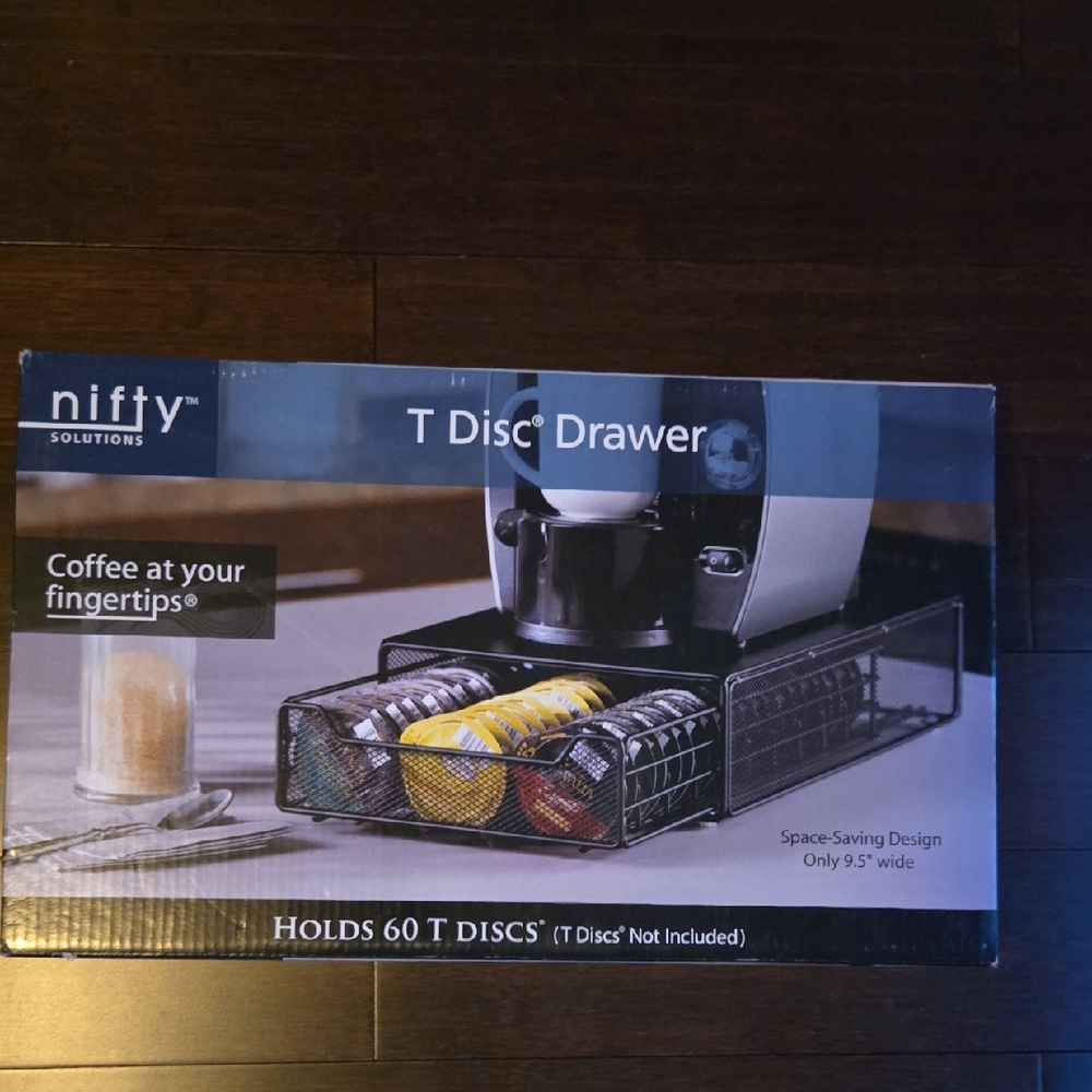 Black T Disc Drawer